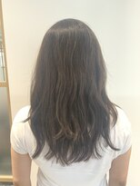 パティオン(PATIONN) ロングスタイル☆グレージュでツヤサラに見えるようにしました!