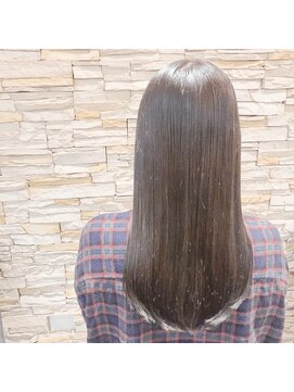 アロマヘアルーム 横浜店(AROMA hair room) 20代 30代 40代 大人可愛いナチュラル縮毛矯正 髪質改善/横浜