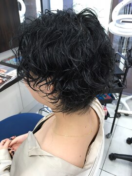 メルシー 福岡天神店(Merci) ショート×くせ毛風パーマ