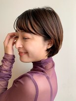 イコル(ikoru)&nbsp;ショート/大人可愛い/透明感カラー/30代/40代/代官山/恵比寿