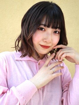 アレンヘアー 京橋店(ALLEN hair) 外ハネ/ボブ/春カラー/韓国くびれミディアム/伸ばしかけボブ