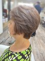 庵 ヘアー(hair)&nbsp;明るい白髪染め♪白髪染めでも明るく出来ます！