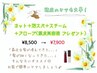 カット+泡スパ+スチーム+頭皮美容液(プレゼント） ￥8,550→￥7,900