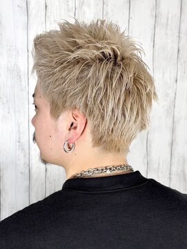 プレミアムバーバー 原宿店(PREMIUM BARBER produce by HIRO GINZA) スパイキーショート