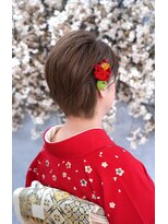 フォトリンクキポ 日本橋(Photo link ki.po)&nbsp;和装ヘアアレンジ～ショート～