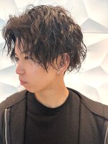 銀座マツナガ 浅草店 ツイストスパイラルパーマ/アップバング/波巻きニュアンス２０代