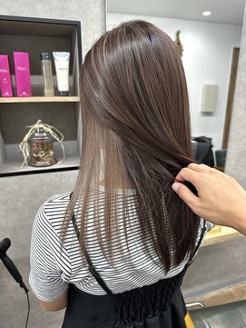 リベストバイジェービー 稲毛(li best. byjb) 前髪/アンブレラカラー/こなれミディ/イメチェン/稲毛