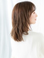 ドクターズサロン LAB 小山店&nbsp;ことりベージュツヤ髪ゆる巻きミディe小山20代30代40代