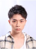 クリアアップバングショート ビジネスヘアにも対応可能
