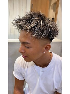 メンズバイココテラス 豊中(men's by cocoterace) ツイスパ/メンズパーマ/メンズカット/メッシュ/ホワイトメッシュ