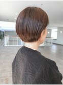 丸みショートボブ/ショートカット/ショートヘア/20代/30代/40代