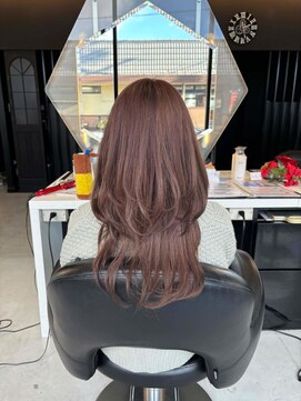フォルテ 城北店 ココアラベンダー レイヤースタイル
