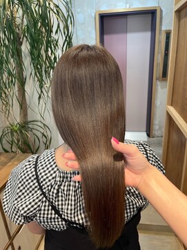 ナインスフロア(9NINTH FLOOR) オリーブベージュ/髪質改善トリートメント