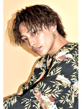 オーシャントーキョーオーバー 渋谷(OCEAN TOKYO OVER) メンズ波巻きツイスパニュアンススパイラルスパイキーショート