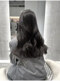 韓国暗めグレージュカラー美髪【Zina渋谷本店】