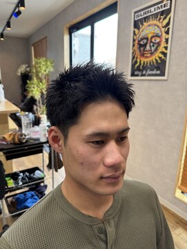 バーバーエイオーエイト(Barber 808) スパイキーショート