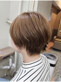 レイヤーショートボブ