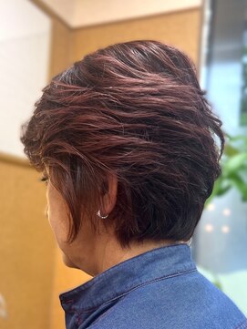 プラーナ 光の森店 レイヤーボブ グラデーションで脱マンネリスタイル