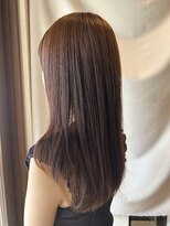 ココカラヘアー ニコ(cococara hair nico)&nbsp;ロングレイヤー/フェイスレイヤー/グレージュ/透明感//
