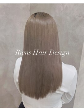 リエンス(RIENS) 【RIENS】effectbleach×髪質改善×daichi ハイトーン