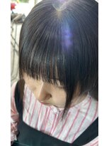 オシャレドロボウ ビス OSHARE DOROBO bis&nbsp;【オシャドロ/京田辺/新田辺】前髪ストレート/縮毛矯正