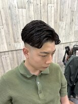 イズ(is) ラフカールテーパーフェード