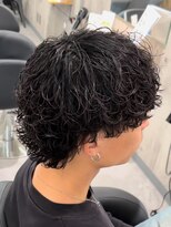 ビカムメンズヘアー 栄店(become men's hair)&nbsp;ミニウルフ/サーフカール/ミニサーフ/波巻きパーマ/メンズパーマ