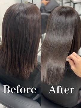 アクション 心斎橋店(ACTION) 柔らかカラーと髪質改善☆