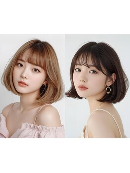 本日空きあり◎［カット+カラー+トリートメント￥6600］人気のダブルカラー×ショートも◎［所沢/所沢駅］