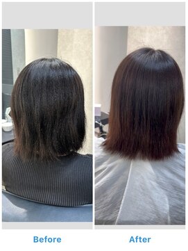 メゾン 吉祥寺北口(MAISON) 【吉祥寺】ブリーチ縮毛矯正/ブリーチ矯正『髪質改善』