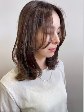 イーストハムヘッドショップ(EAST HAM head shop) ミディアムレイヤー/顔まわりカット/髪質改善