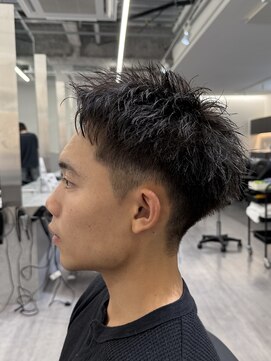 ビカムメンズヘアー 栄店(become men's hair) スパイキーショート/スパイキーパーマ/名古屋