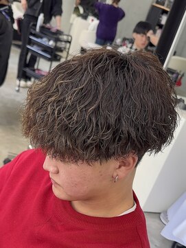 エデアンホンテン メンズサロン(EDEAN 本店 （旧：EDEAN 上通）) 熊本メンズサロンシャドウパーマ波巻きパーマ波巻きスパイラル