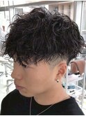 三重桑名スパイラル強めのツイストスパイラルパーマ/メンズ