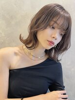 トルネード(TORNADO) 面長くびれボブ ラベンダーブラウン M20250125