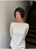 ハッシュボブ/ミニボブ/ショートボブ/顔周りレイヤー