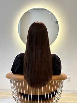 エテルナ 堀江(Eterna)の写真/【堀江/新町】リラックスできる1席のみのプライベート空間でお悩み相談しやすい◎大満足のサラ艶髪へ