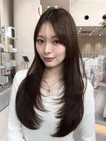 ミンクス 原宿店(MINX) レイヤーロングレイヤーベージュカラー透明感カラー垢抜けカット
