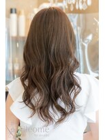 クレオメ 田町店(Cleome)&nbsp;ピンクベージュレイヤーイメチェン前髪フェイスレイヤー暗髪美髪