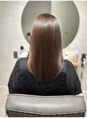 美髪縮毛矯正／髪質改善ストレート／ロング／髪質改善