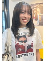 ジュール 池袋(Joule) オリーブベージュ×レイヤーカット
