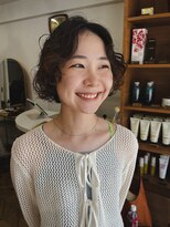 ハク メゾン(HaKU maison)&nbsp;ショートボブパーマ/前髪パーマ/前上がりボブパーマ