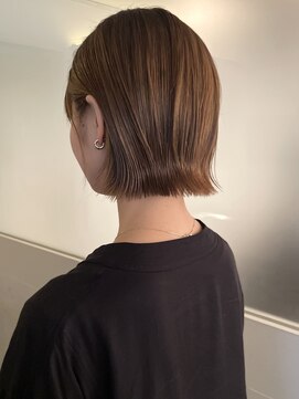 トリコ アヴェダ ららテラス北綾瀬(tricot AVEDA) 外ハネボブ/切りっぱなしボブ/ボブ/北綾瀬