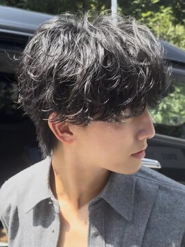RETOUCH by fifth 銀座 ll Men's salon【10月26日NEW OPEN(予定)】 銀座メンズパーマルーズパーマシャドウパーマッシュウルフゆるめ