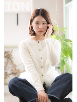 グラスヘアリオン(Grous hair lion) 【Grous Hair lion　御茶ノ水】☆☆HAPPY大人カールボブ４