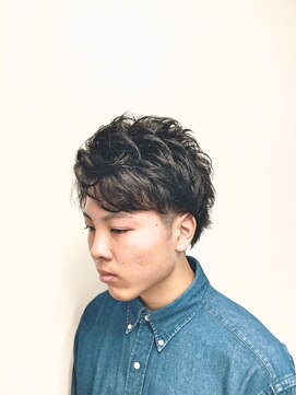 バーバーショップ テト キタヤマ(barber shop tete kitayama) ナチュラル大人パーマ☆彡ツーブロック
