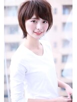 シーラス バイクラウドゼロ(Cirrus by Cloud zero)&nbsp;ベージュ小顔ラフショートスタイル【Cirrus by Cloud zero】