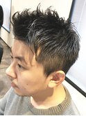 #メンズパーマ