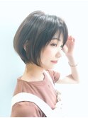 大人可愛い小顔ショートボブ　リノ