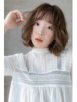 モッズヘア 上尾西口店(mod's hair) ミルキーベージュインナーカラー韓国風ボブ303z上尾20代30代40代